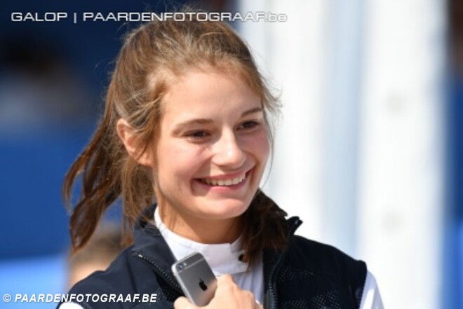 Zoë Conter knap tweede op CSI5* Knokke