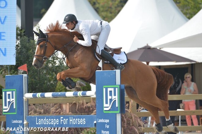 Lefevre tiende op 1.50m tijdens CSI3* Vichy