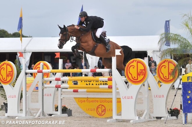 Vanderhasselt mooi tweede in 1.50m Roeser