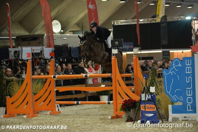 CSIOJ Wierden: A. Philippaerts op het podium
