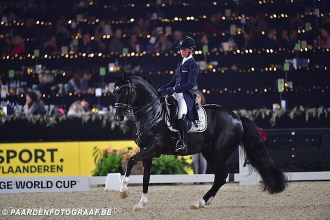 Fanny Verliefden 3de in CDI3* GP Waregem!