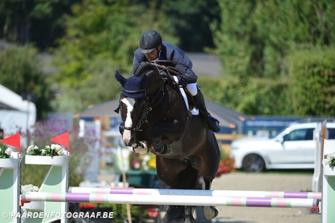 Jan Vermeiren 2de in de CSI2* GP van Brussel