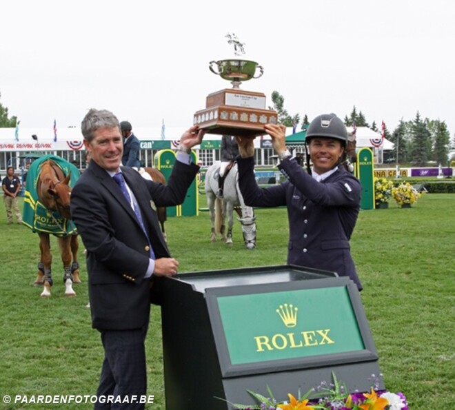 Gazelle wint 1.55m in Calgary