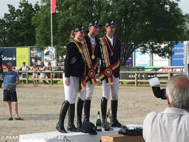 Belgisch kampioen Boy-Adrian van Gelderen