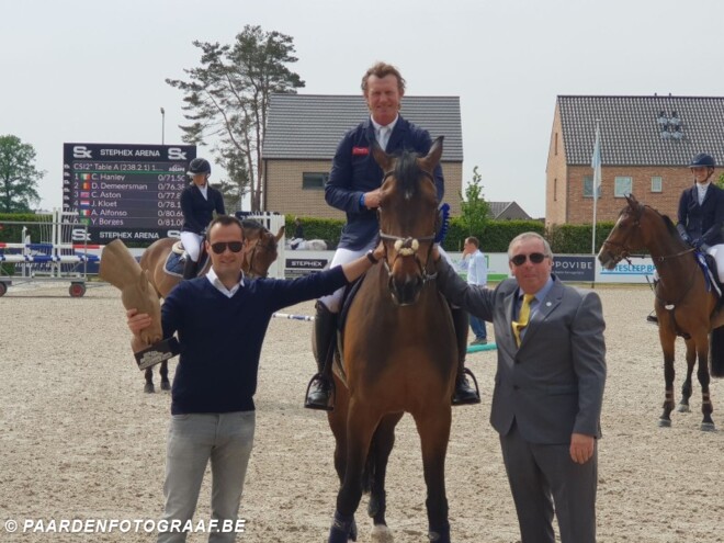 CSI2* Opglab.: Dirk Demeersman wordt 2de
