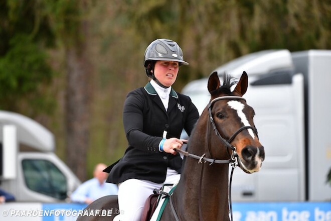 CSI4* Hamburg: Karline De Brabander op 9