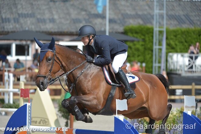 CSI3* Moorsele: Stéphanie Andries 3de in LR