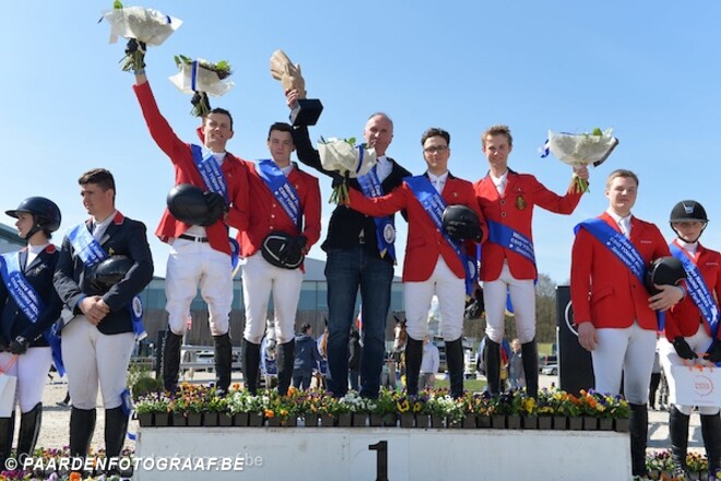 CSIOY Fontainebleau: Net naast het podium