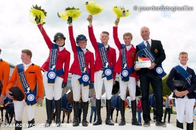 Young Riders winnen Nations Cup