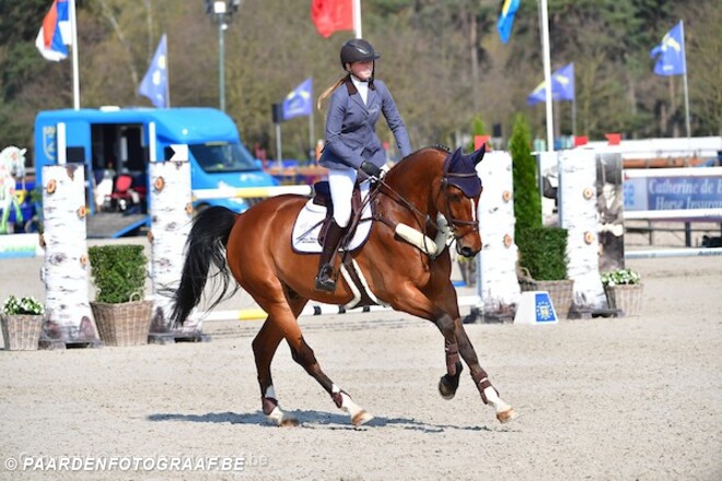 Van de Poel voor Auwers in CSI2* GP!