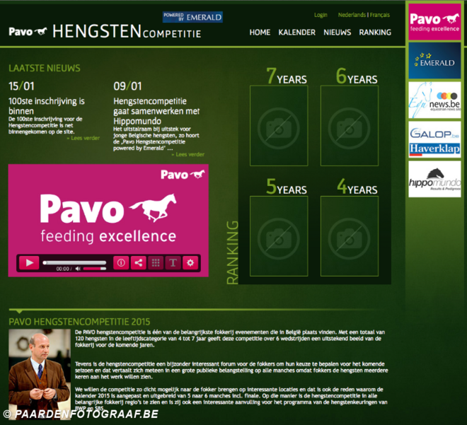 Volgende week start hengstencompetitie