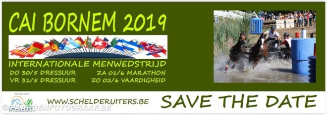Bornem, vooruitblik op terrein/hindernissen