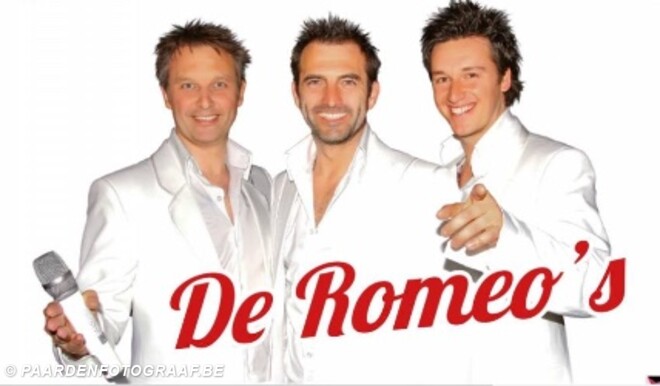 DE ROMEO'S KOMEN OPTREDEN OP VRIJDAG 14 APRI