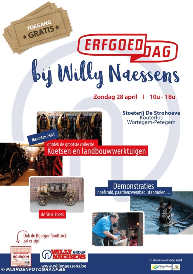 Erfgoeddag bij Willy Naessens - 28 april