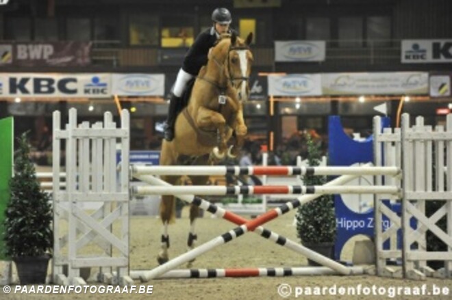 SBB Jonge paarden Eksaarde Doorslaar: Frederik Dekens en For Passion rijden naar 5e plaats