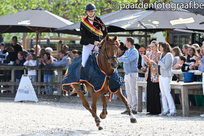 Vierde goud voor Laure Tijskens
