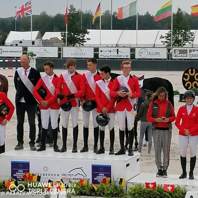 Belgische Young Riders pakken goud tijdens finale Nations Cup!