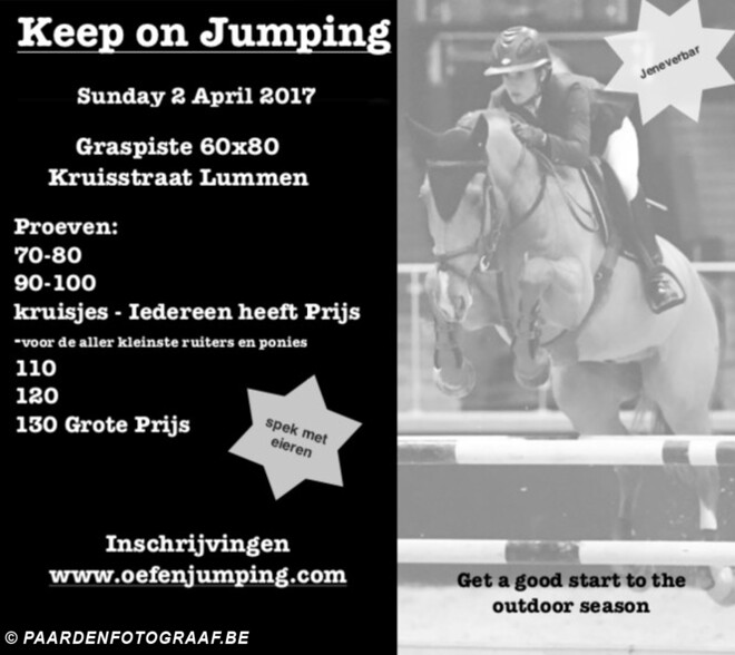 ‘Keep on Jumping’ zondag 2 april