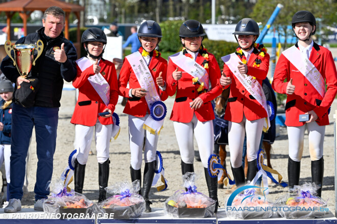 Belgische Children winnen goud in de Nations Cup van Opglabbeek