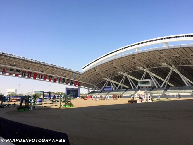 Doha: Staut en Elky vh Indihof winnen 1.50m