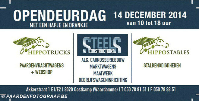 Opendeurdag Hippo Trucks & Stables, 14/12