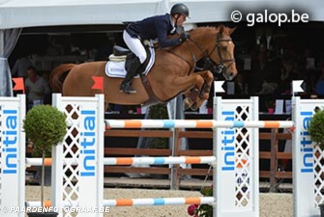 Sven Van Dijck en Vici R tweede in finale CSI** 1m45