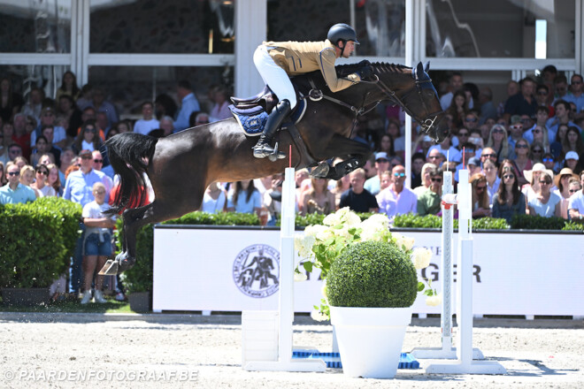 Nicola Philippaerts is Belgische sterkhouder in CSI4* GP van Opglabbeek