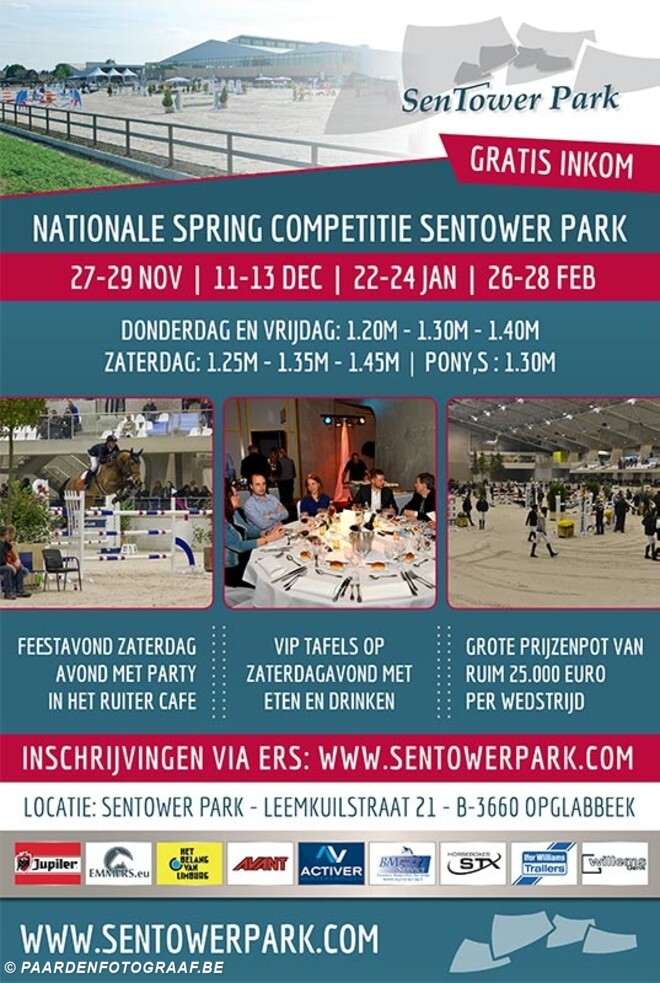 Inschrijving open voor de Sentower Cup