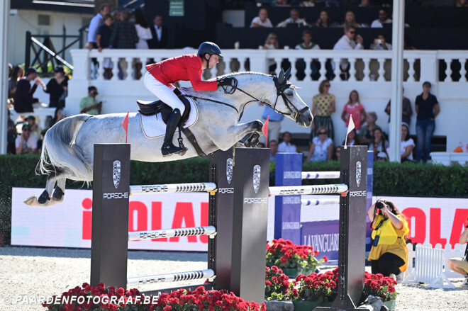 Christian Kukuk demonstreert tijdens de LGCT Grand Prix van Riyadh!