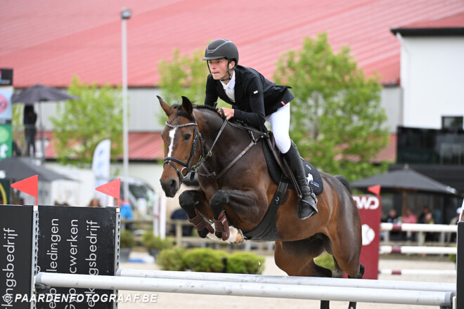 Seppe Wouters wordt 3de in Opglabbeek!