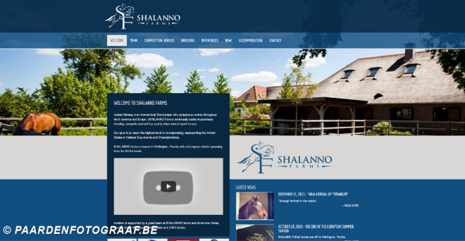 Nieuwe website Shalanno Farms