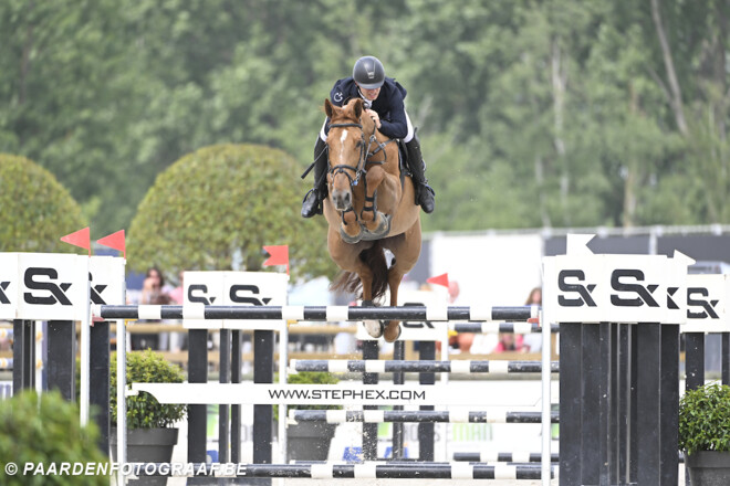 Tristan Guisson neemt de leiding op EK Young Riders