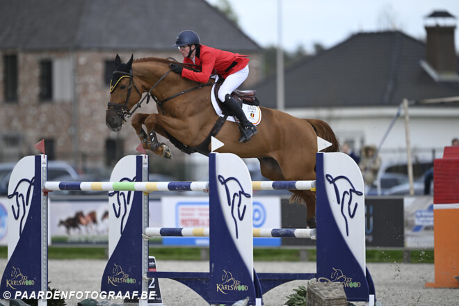 Mathieu Bourdeaud’Hui zegeviert in de 1.40m Final