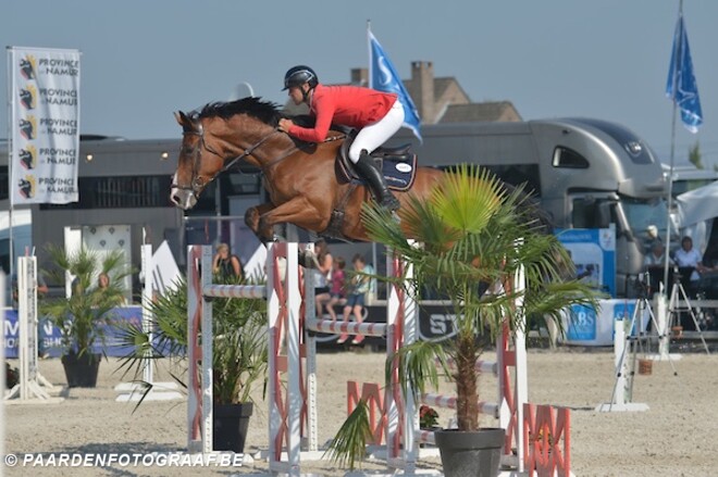 Bekerwinnaar Belano vd Wijnhoeve Z 5e in GP
