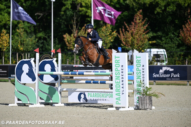 Thibaud Ebinger laat de concurrentie achter zich
