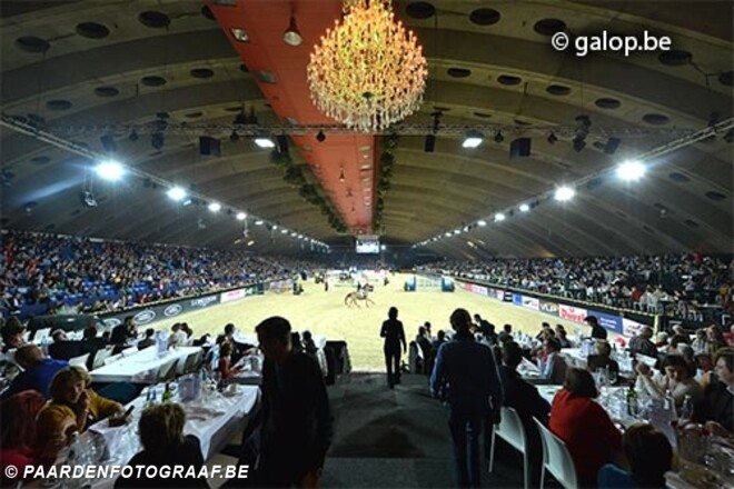 De Indoor masters tijdens Jumping Mechelen