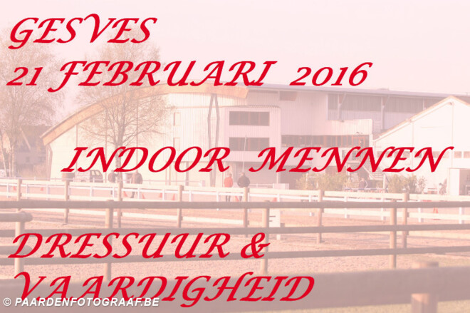 Gesves, Indoor dressuur en vaardigheid - 21 februari