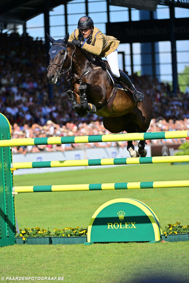 Nicola Philippaerts in barrage van de 5* GP Wellington