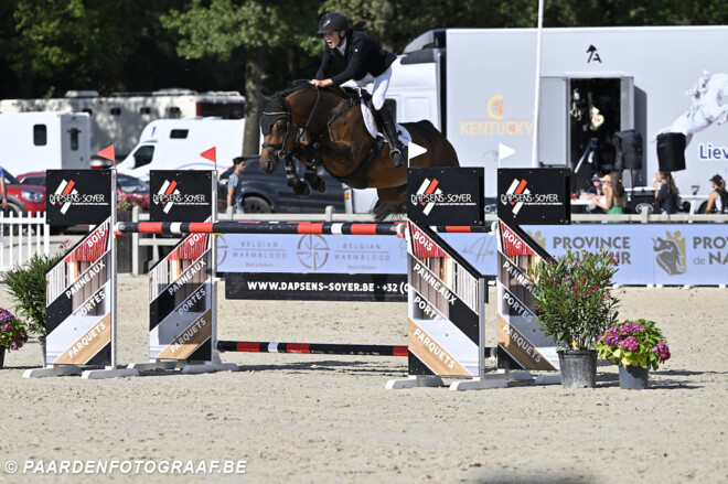 Seppe Wouters verzekert zich van podiumplaats in Opglabbeek