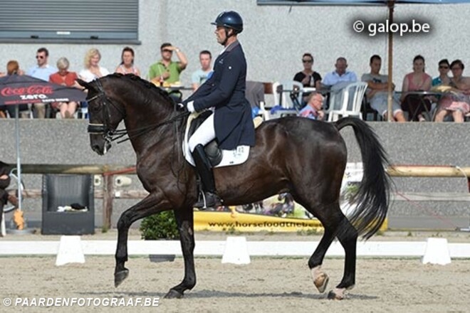Van Orshaegen 3de in GP freestyle De Kraal