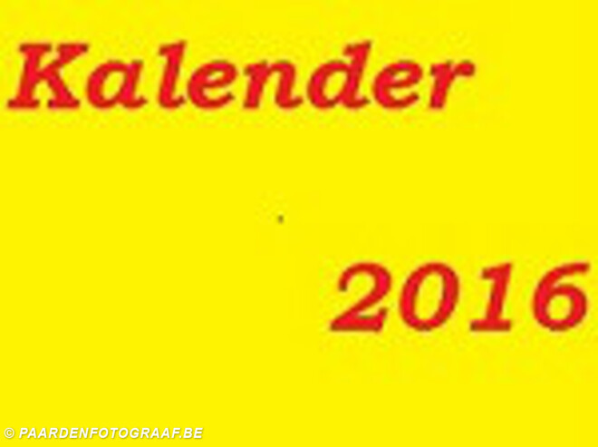 Belgische kalender 2016 bekend