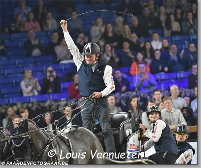 Boyd Exell wint warm up in Mechelen