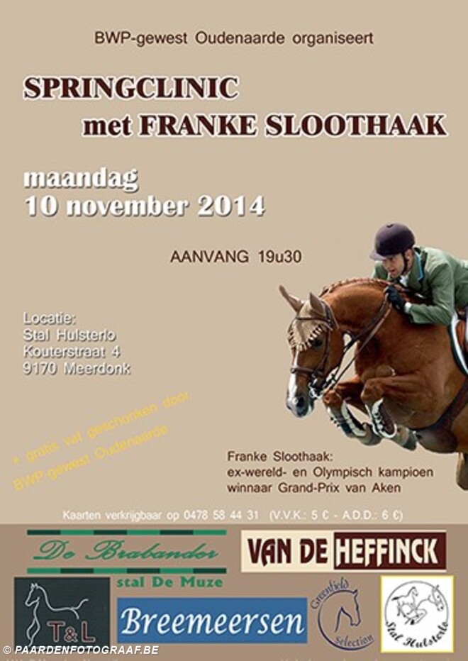 SPRINGCLINIC MET FRANKE SLOOTHAAK