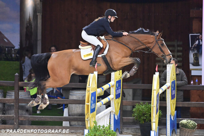 Louise Lenaerts goed uit de startblokken in Lier!