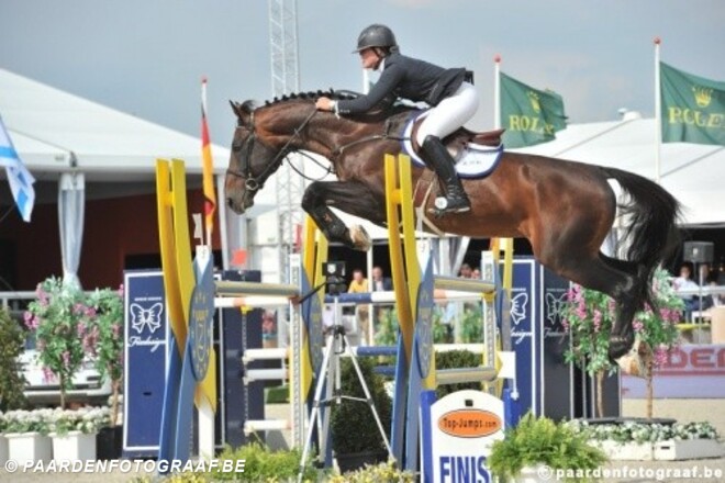 Belgen in het overwicht op CSI2* Sancourt