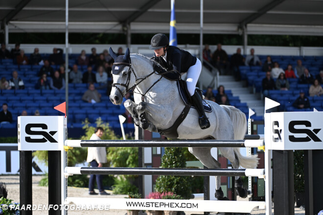 Derde keer is goede keer voor Zoe Conter in Rome