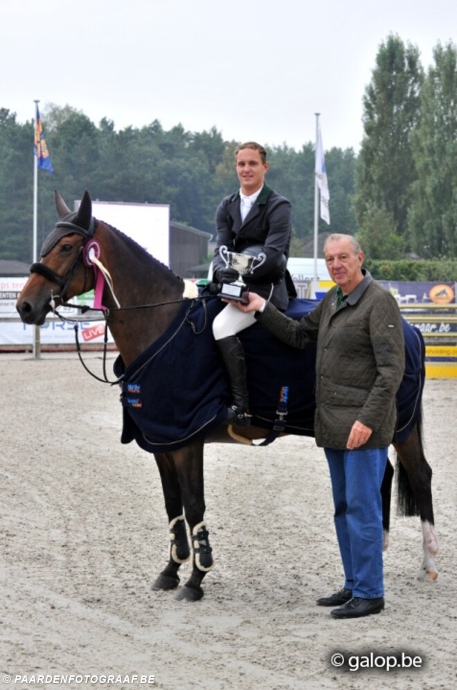 Jeroen Appelen 3de in 1m40