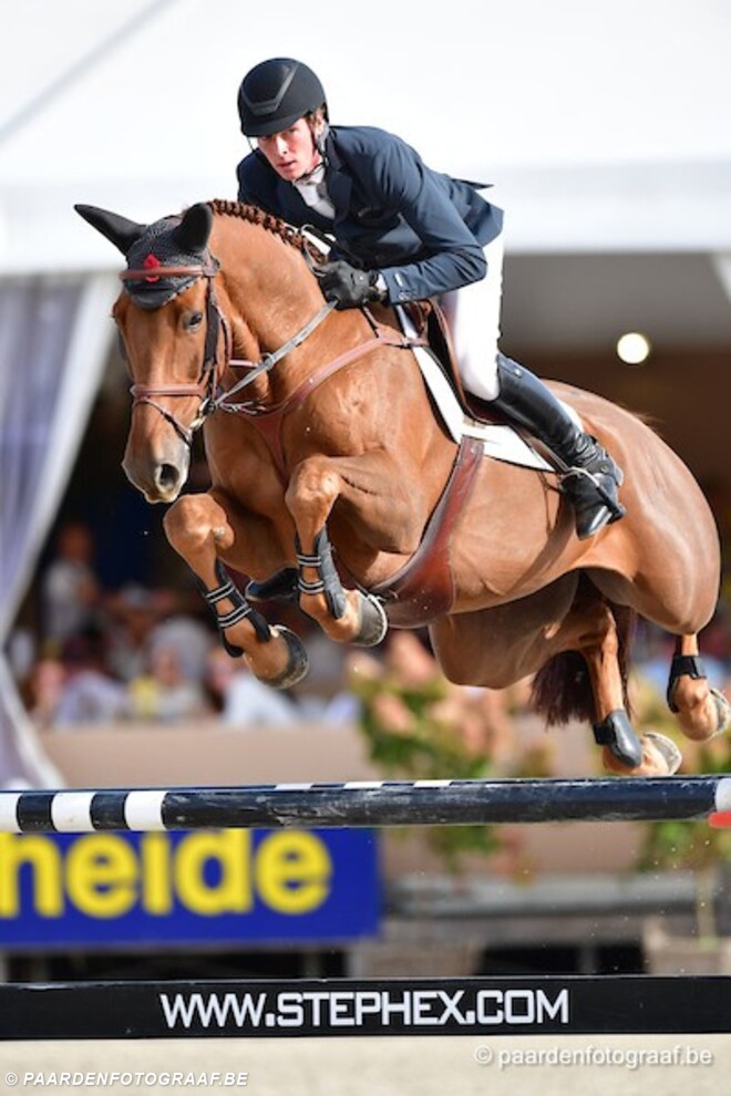 Pieter Clemens 2de in de CSI2* GP Kronenberg