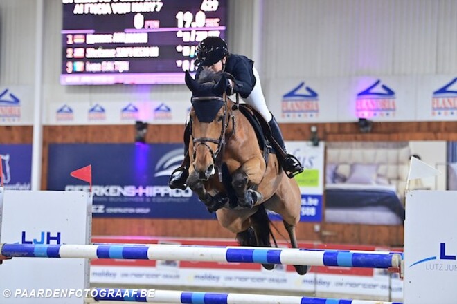 Elke Appeltans wint nu ook CSIU25 Grand Prix