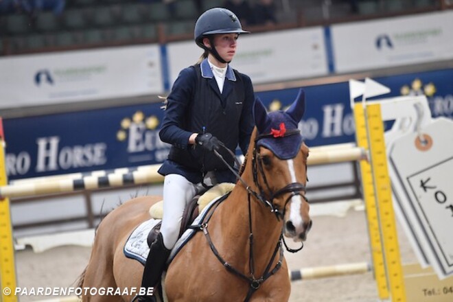 Evelyne Putters 2de in de Junioren GP
